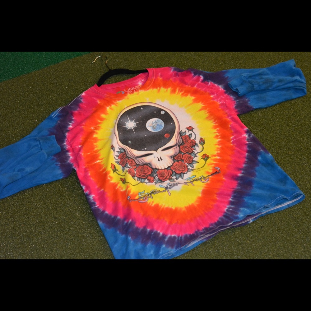 Grateful Dead Tie Dye Long Sleeve Vintage